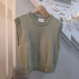 Sage Green Wilfred Sweater Vest 🌿